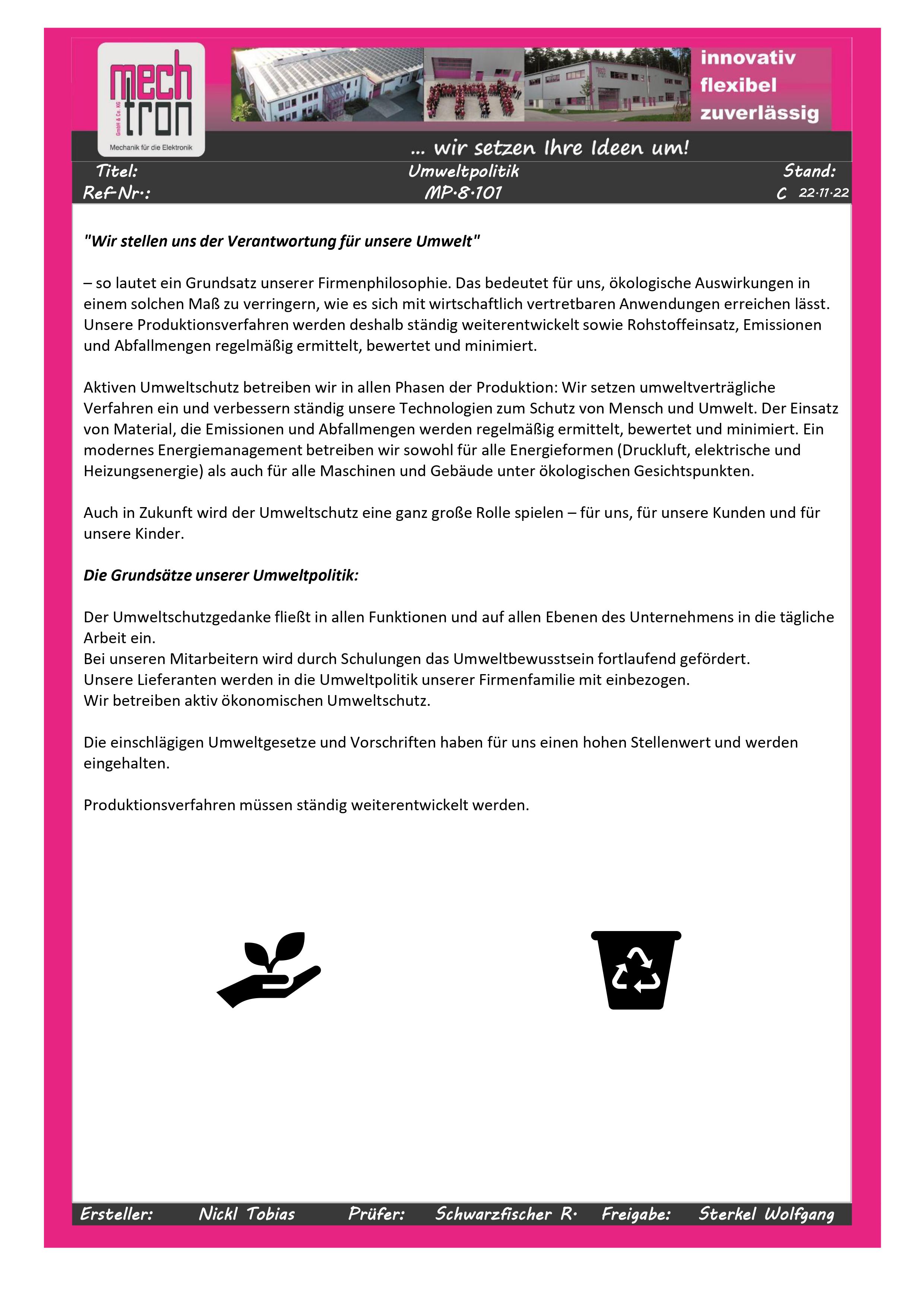 Umweltpoltik
